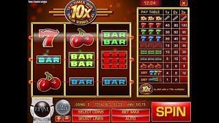 Ten Times Wins Online Slot by Rival Gaming - Wild Multiplier Feature!