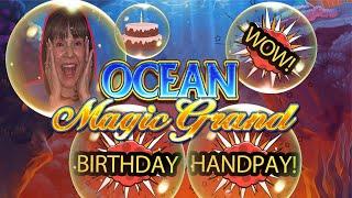 OMG! 41 SPINS! JACKPOT Handpay Bonus-Ocean Magic Grand
