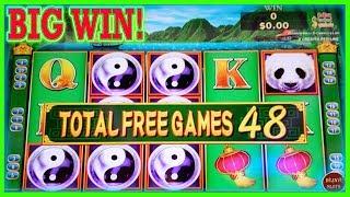 WHEN FREE GAMES LEADS TO BIG WIN ON CHINA SHORES ️ Deja Vu Slots