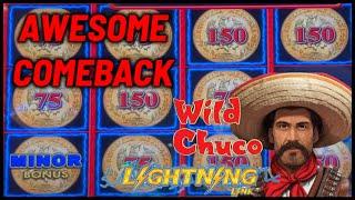 NICE COMEBACK on HIGH LIMIT Lightning Link Wild Chuco ️$25 MAX BET Bonus Round Slot Machine Casino