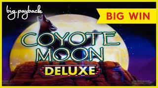 Coyote Moon Deluxe Slot - BIG WIN SESSION!