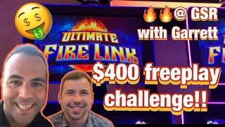 $400 Free Play challenge w/Garrett @ GSR!  EEEEE!