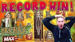 RECORD WIN on Secret of the Stones MAX Slot - £10 Bet *CRAZY MISCLICK!*