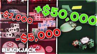 $50,000 Blackjack Beating the House - Try and Try again E.158