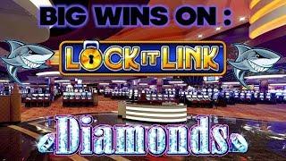 Big Bonus Wins in Free Spin & Lock Feature - Lock It Link Diamonds