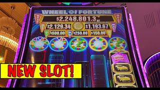 NEW SLOT: Wheel of Fortune High Roller and more!