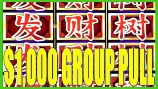 $1,000 MAX BET Group Pull | Slot Traveler