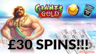 Giants Gold Slot £30 MEGA SPINS!!!