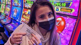 My BIGGEST JACKPOTS EVER on a Live Stream From Vegas! Super Bowl Live!