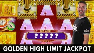GOLDEN High Limit Jackpot  Bullion Factory Bonus  Bullish Line Hits