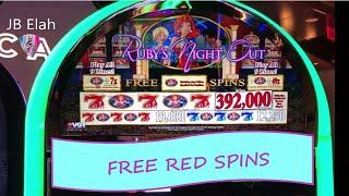 RUBY'S NIGHT OUT .25 Cents Red Spin Wins High Limits VGT Slots JB Elah Slot Channel Choctaw Durant