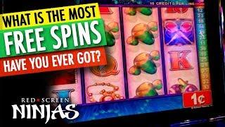 VGT SLOTS - THE MOST FREE SPINS WE EVER SEEN IN OUR LIFE! MUST WATCH KONAMI SLOTS