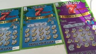 Four LUCKY Tickets - $25 in scratch off instant lottery