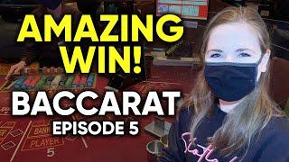 CRUSHING THE BACCARAT TABLE! I Stuck To The Plan And It Paid Off!! $1000 Buy In! Episode 5