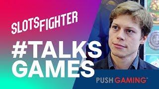 Push Gaming Interview @ ICE London 2019 - SlotsFighter #TalksGames