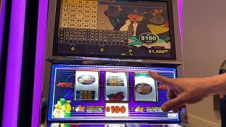 $100 BET MR MONEY BAG @ Choctaw Durant #choctaw #casino #slots