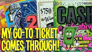 My GO-TO TICKET Comes Through  2X $30 Tickets  $160 TEXAS LOTTERY Scratch Offs
