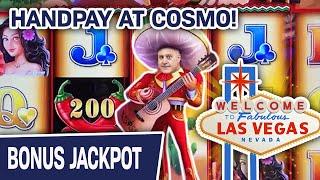 Mighty Diamonds = MIGHTY HANDPAY  HUGE Slot Action at The Cosmopolitan of Las Vegas