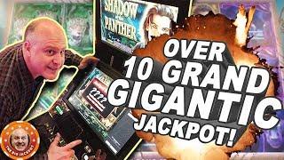 •GIGANTIC JACKPOT! •Over 10 Grand on Shadow of the Panther FREE GAMES! | The Big Jackpot