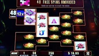 Gorilla Chief II Slot Machine - 50 Cent Bet - Free Spins Bonus with multiple retriggers