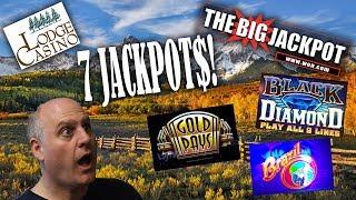 Seven Jackpots From The Raja On Various Slot Machines From The Lodge! | The Big Jackpot