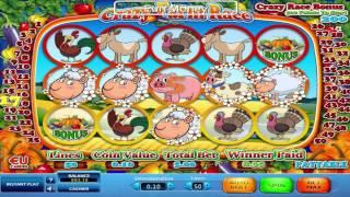 Crazy Farm Race online slot by Skill On Net video preview"