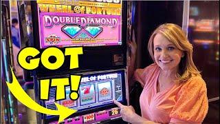 I Got the Spin on $100 Wheel of Fortune Slot Machine at Cosmo! Wicked Winnings & Double Gold