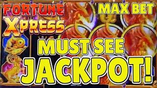Craziest JACKPOT WIN EVER on HIGH LIMIT Fortune XPress Slots!