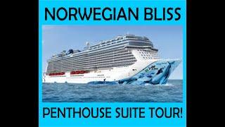 ROOM 13306 Norwegian Bliss Penthouse Suite Tour!