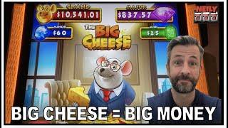 Beginners luck on The Big Cheese! My first time ever playing this slot!