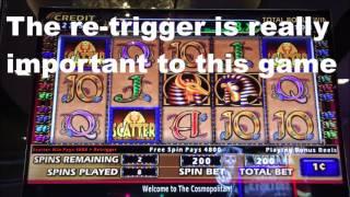 Cleopatra II Slot machine (igt)  Bonus with Re-trigger ! SUPER BIG WIN $2.00 Max Bet