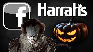 Spooky Gambling News from Harrah's & Facebook