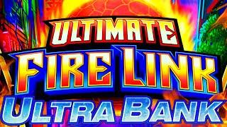 NEW SLOT! IS ULTRA BETTER THAN ORIGINAL?  ULTIMATE FIRE LINK ULTRA BANK Slot Machine (L&W)