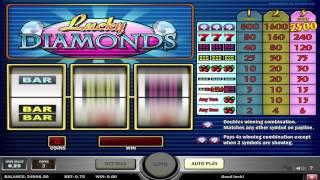 Lucky Diamonds slot by Play'n Go video game preview