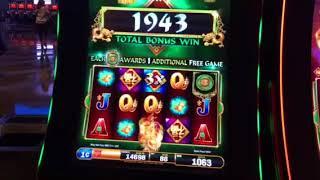 Fu Dao Le Slot Machine Free Spin Bonus #2 Aria Casino Las Vegas 8-17