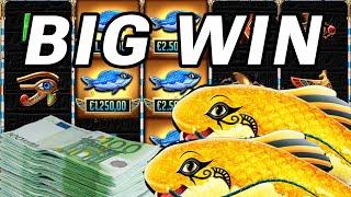 Fish Eye Slot - 375€ Spins - BIG WIN!!!
