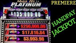 JACKPOT HANDPAY!! High Limit QUICK HIT Slot Machine HANDPAY JACKPOT |PREMIERE STREAM | Live Slot
