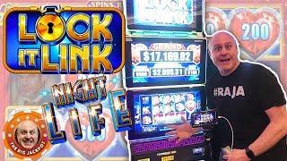 BIG Lock It Link Nightlife JACKPOT! Best Vegas Hits | The Big Jackpot
