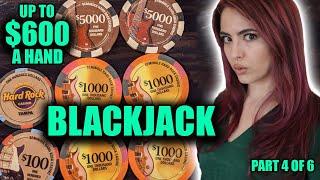 Up to $600/Hand Live Blackjack at Hard Rock Tampa!