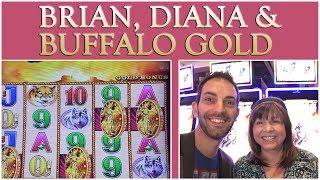 BUFFALO GOLD with Brian & Diana  SPINNING  SATURDAYS  Slot Machine Pokies