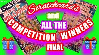 Scratchcards..Merry Millions..Winter Wonderlines.andWINNERS IN OUR COMPETITION..Name that