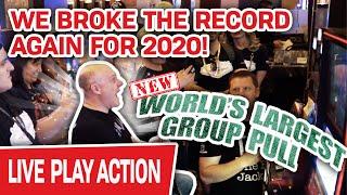 We BROKE THE RECORD Again LIVE for 2020! ‍‍‍ NEW World’s LARGEST Group Pull: $32,000!