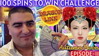 Let's Play MILLION DOLLAR Dragon Link During 100 Spins To Win Challenge | Episode-11