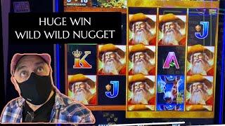 HUGE NUGGET DROPPED! MAX BET WILD WILD NUGGET SLOT AT WINSTAR WORLD CASINO!!