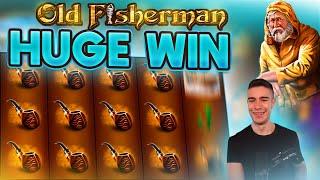 HUGE WIN ON OLD FISHERMAN SLOT