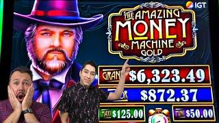 Playing NEW SLOTS at San Manuel CASINO! The Amazing MONEY Machine What CAN The ? be IN the BONUS?