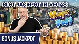 Huff N’ Puff JACKPOT in LAS VEGAS  $50 Spins at The Cosmopolitan on the VEGAS STRIP