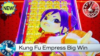 New️Kung Fu Empress Slot Machine Big Bonus Win