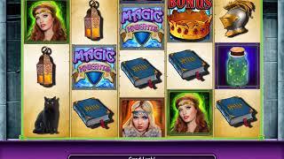 MAGIC KNIGHTS Video Slot Casino Game with an ENCHANTED FREE SPIN BONUS
