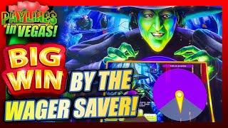 WHICH JACKPOT DID I WIN ON THE WAGER SAVER?  WIZARD OF OZ WICKED WITCH SLOT  #S1E1